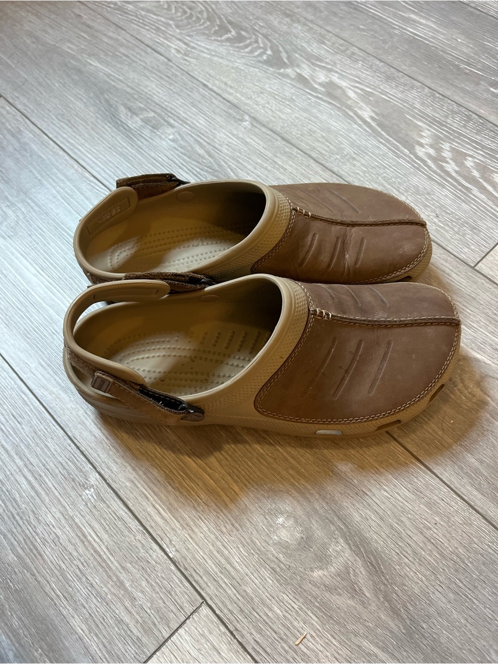 Crocs Yukon Vista II Clogs Brown Crocs Mens Sz 12